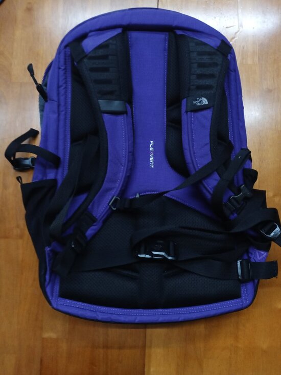 North Face Borealis Backpack Laptop Book Bag Purple main image 5